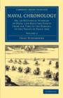 Naval Chronology : Or, an Historical Summary of Naval and Maritime Events from the Time of the Romans, to the Treaty of Peace 1802 - Book