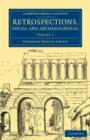 Retrospections, Social and Archaeological - Book