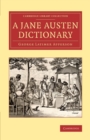 A Jane Austen Dictionary - Book