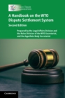 A Handbook on the WTO Dispute Settlement System - Book