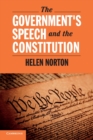 The Government's Speech and the Constitution - Book