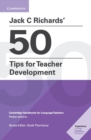 Jack C Richards' 50 Tips for Teacher Development Pocket Editions : Cambridge Handbooks for Language Teachers - Book