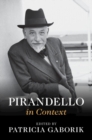 Pirandello in Context - Book
