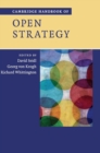 Cambridge Handbook of Open Strategy - Book