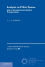 Analysis on Polish Spaces and an Introduction to Optimal Transportation - Book