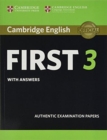 Cambridge English First 3 Student's Book with Answers - Book