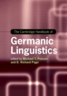 The Cambridge Handbook of Germanic Linguistics - Book