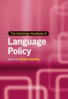 The Cambridge Handbook of Language Policy - Book
