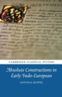 Absolute Constructions in Early Indo-European - Book