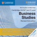 Cambridge IGCSE® and O Level Business Studies Revised Digital Teacher's Resource Access Card 3 Ed - Book