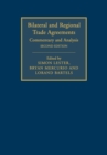 Bilateral and Regional Trade Agreements: Volume 1 : Commentary and Analysis - Book