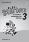 Pre A1 Starters 3 Answer Booklet : Authentic Examination Papers - Book