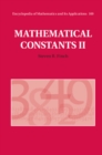 Mathematical Constants II - Book