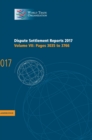 Dispute Settlement Reports 2017: Volume 7, Pages 3035 to 3766 - Book