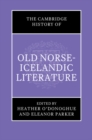 The Cambridge History of Old Norse-Icelandic Literature - Book