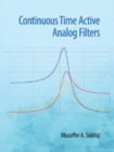 Continuous Time Active Analog Filters - Book