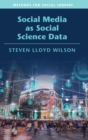Social Media as Social Science Data - Book