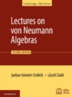 Lectures on von Neumann Algebras - Book
