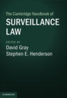 Cambridge Handbook of Surveillance Law - eBook