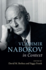 Vladimir Nabokov in Context - eBook