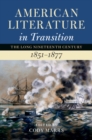 American Literature in Transition, 1851-1877 - eBook