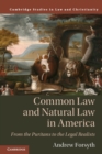 Common Law and Natural Law in America : From the Puritans to the Legal Realists - Book