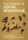 The Evolution of Social Behaviour - Book