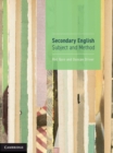Secondary English : Subject and Method - Book