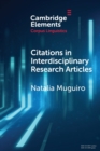 Citations in Interdisciplinary Research Articles - Book