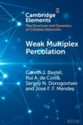 Weak Multiplex Percolation - Book