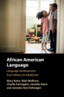 African American Language : Language development from Infancy to Adulthood - Book