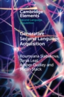 Generative Second Language Acquisition - eBook