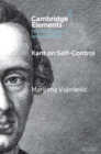 Kant on Self-Control - Book