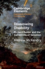 Disavowing Disability : Richard Baxter and the Conditions of Salvation - Book
