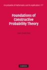 Foundations of Constructive Probability Theory - eBook