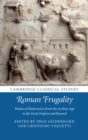 Roman Frugality : Modes of Moderation from the Archaic Age to the Early Empire and Beyond - eBook