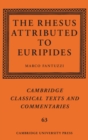 Rhesus Attributed to Euripides - eBook