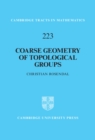 Coarse Geometry of Topological Groups - eBook