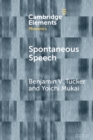 Spontaneous Speech - Book