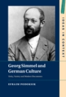 Georg Simmel and German Culture : Unity, Variety and Modern Discontents - eBook
