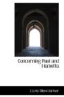 Concerning Paul and Fiametta - Book