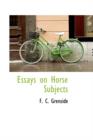 Essays on Horse Subjects - Book
