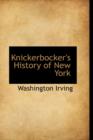 Knickerbocker's History of New York - Book