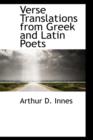 Verse Translations from Greek and Latin Poets - Book