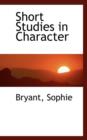 Short Studies in Character - Book