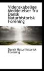 Videnskabelige Meddelelser Fra Dansk Naturhistorisk Forening - Book