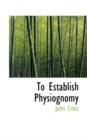 To Establish Physiognomy - Book