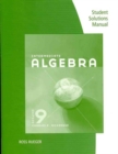 Student Solutions Manual for Mckeague's Intermediate Algebra, 9th - Book