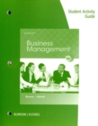 Student Activity Guide for Burrow/Kleindl's Business Management, 13th - Book