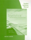 Student Solutions Manual for Peck/Devore's Statistics: The Exploration  & Analysis of Data, 7th - Book